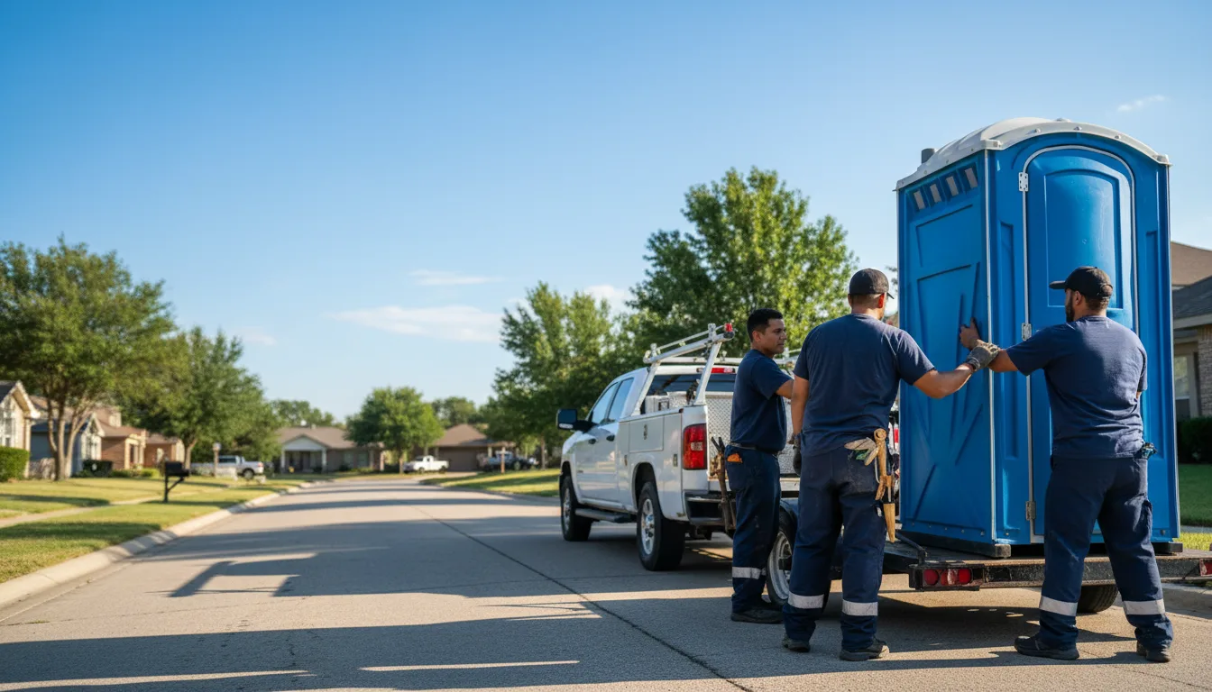 Portable Toilet Rental in Loving, TX near me